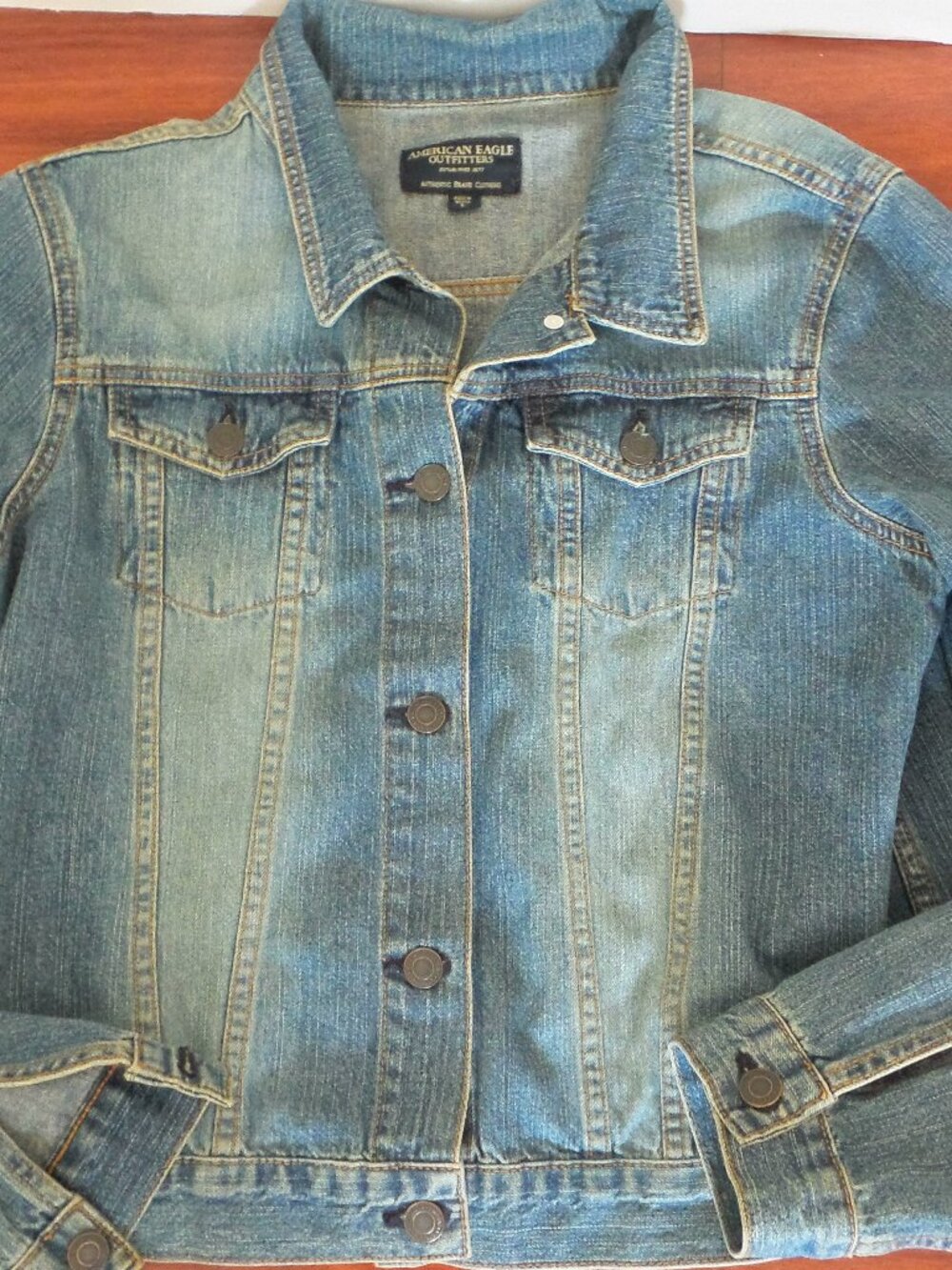 Vintage Women's Abercrombie & Fitch Lightweight Jean Jacket